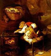 Sir Edwin Landseer The Cats Paw oil painting